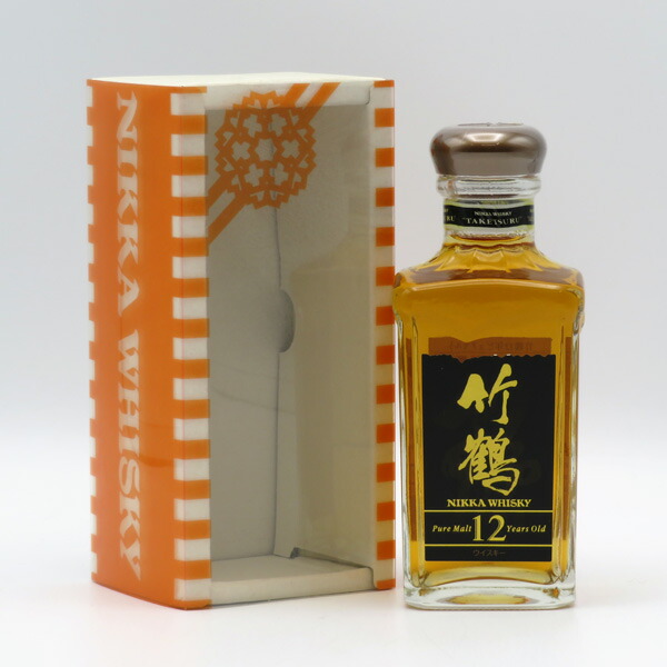 竹鶴　12年　700ml 箱付き2本 楽天市場】【レトロ：旧ラベル】竹鶴12年 丸瓶 40度 660ml