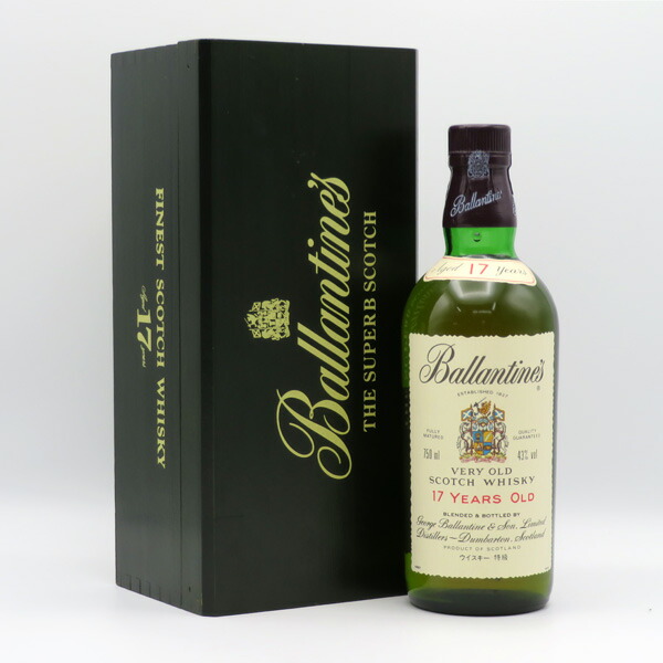 バランタイン　17年　未開栓　従価　特級表示　明治屋　箱入り　三越販売品　750 バランタイン 17年 未開栓 従価 特級表示 明治屋 箱入り 三越