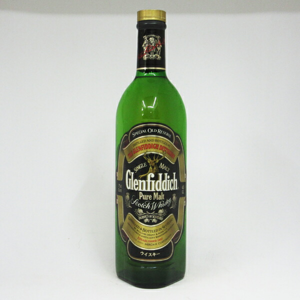 ウイスキー グレンフィデック ピュアモルト 3本セット 750ml 重量番号:6(RW12) グレンフィディック ピュアモルト オールドボトル - お酒買取