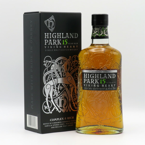 楽天市場】ハイランドパーク15年 ヴァイキングハート 44％ 700ml（箱無