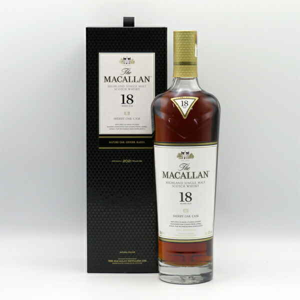 The Macallan 18年 シェリーオーク 700ml 43% fit=scale-down,w=1200