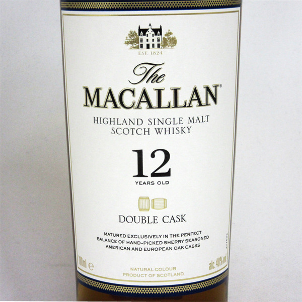 【楽天市場】マッカラン12年 ダブルカスク 40度 700ml （専用BOX入） 【正規品】【MACALLAN】：中央酒販