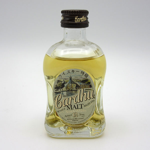 楽天市場】【レトロ】【オールドボトル】Cardhu（カーデュ） 12年 43度