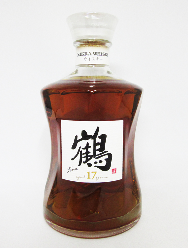 鶴 17年 透明瓶 43度 700ml （箱なし）