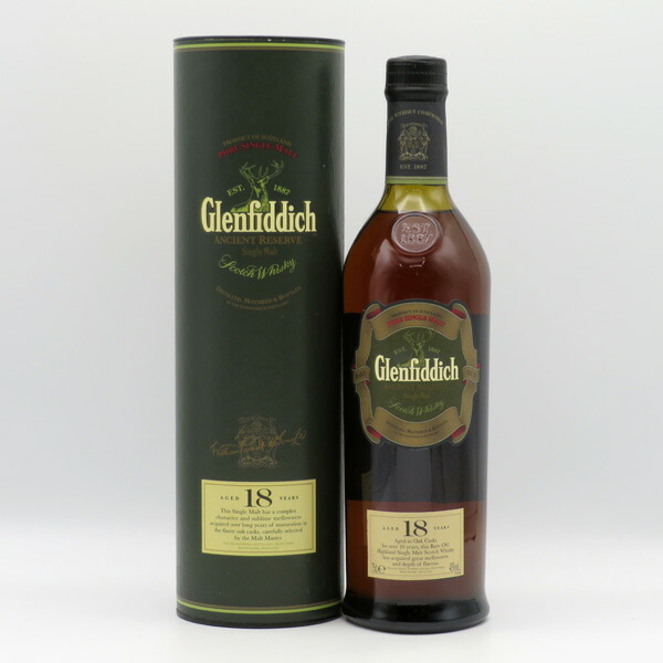 楽天市場】【レトロ】グレンフィディック18年 ブルー陶器ボトル 43度