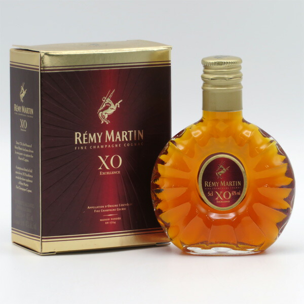楽天市場】レミーマルタン XO エクセレンス ミニボトル 50ml 40