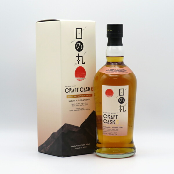 楽天市場】木内酒造 八郷蒸留所 日の丸ウイスキー CRAFT CASK6