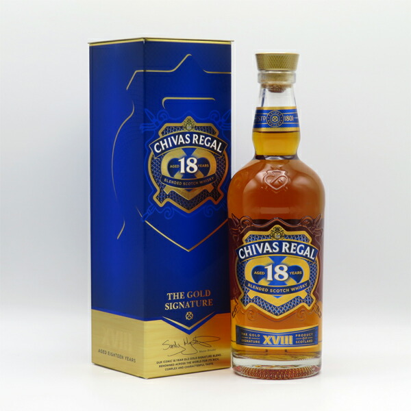 CHIVAS REGAL 18年 ゴールドシグネチャー シーバスリーガル 700 シーバスリーガル18年 ゴールドシグネチャー | MALKS