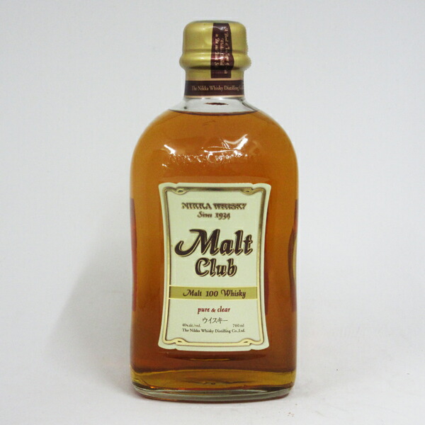 楽天市場】ニッカ モルトクラブ 700ml 40度 (Nikka Malt Club Whisky