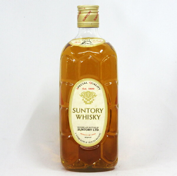 楽天市場】白角 40度 700ml 瓶 （旧専用BOX入） サントリーウイスキー