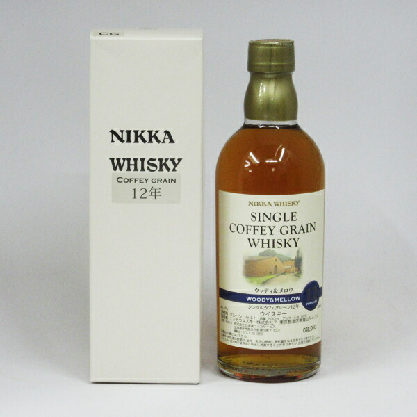 安い購入 ニッカ シングルカフェグレーンウイスキー 12年 ウッディ メロウ 55度 500ml 専用box入 Rakuten Www Hazle Com