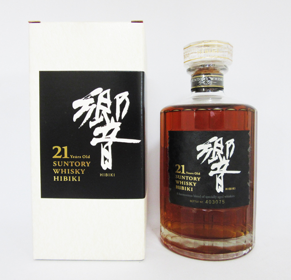 【楽天市場】【レトロ】【ボトルトップ：ゴールド】響21年 43度 700ml （ホワイト：専用BOX入）：中央酒販