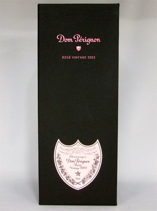 【楽天市場】【ピンクラベル】ドンペリニヨン ロゼ 2003年 750ml 正規品 （ギフトパッケージ入）：中央酒販