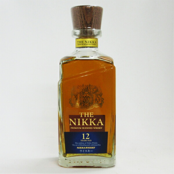 ザニッカ　NIKKA 12年 ウイスキー 750ml 箱無し 楽天市場】ザ・ニッカ 12年 700ml 43度 箱なし The Nikka Single