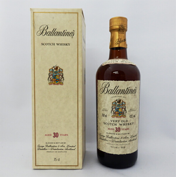 【楽天市場】【旧ボトル：特級表示】バランタイン30年 43度 750ml （専用BOX入）：中央酒販