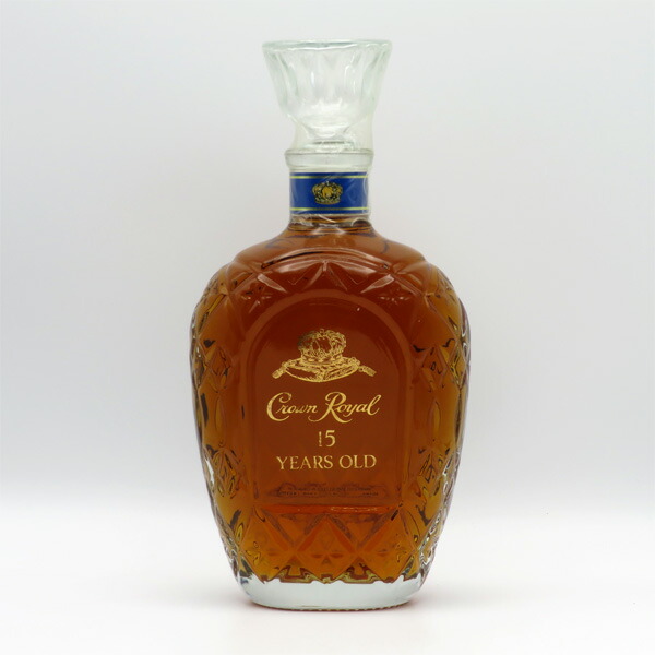 【レトロ】クラウンローヤル15年 40度 750ml 並行品 （箱なし）