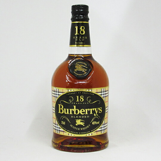 バーバリー18年 40度 700ml 正規品 (箱なし)