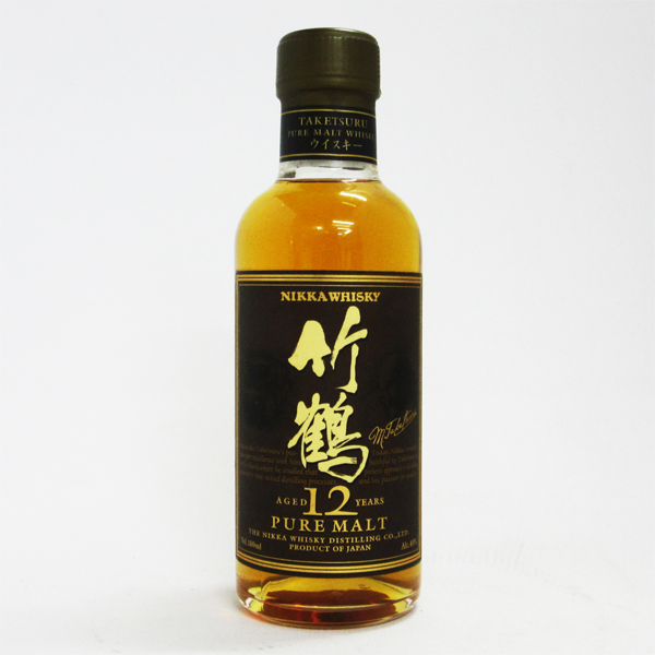 Chuoshuhan 竹鶴12年圓瓶子40度180ml 日本樂天市場