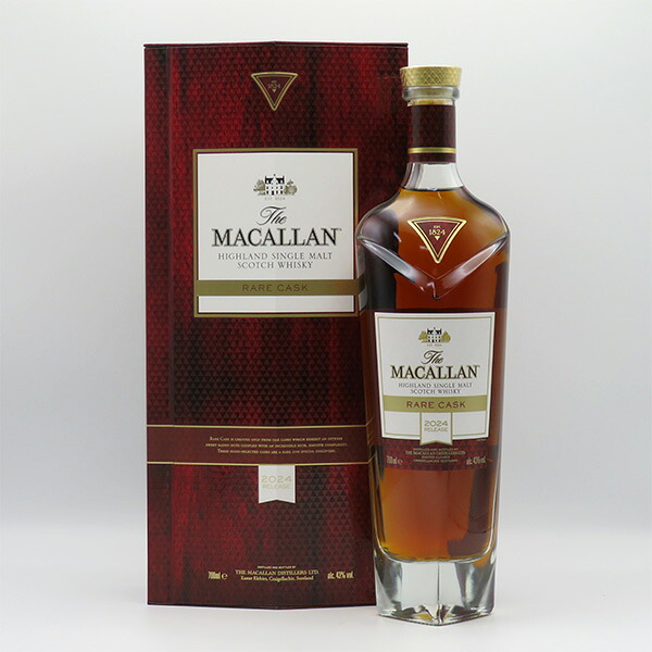 【2024年リリース】マッカラン レアカスク 43度 700ml 正規品 （豪華化粧箱入）【MACALLAN】