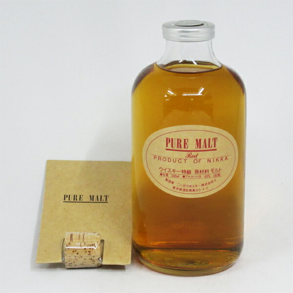 楽天市場】【レトロ】ニッカ ピュアモルトウイスキー 北原酒15年 43度