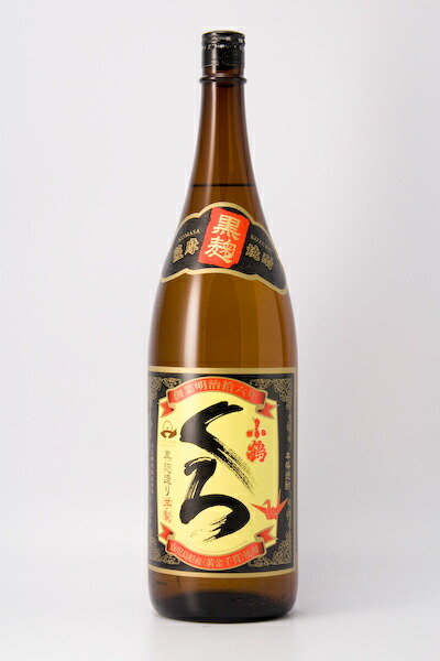 小正式酿造株式会社书格薯烧酒satsuma小鹤,kuro 1800ml