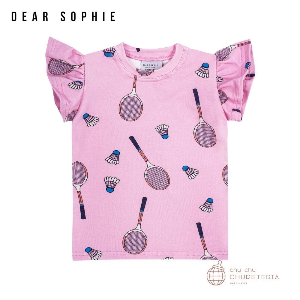 【DEAR SOPHIE】TENNIS PINK | FRILL TANK画像