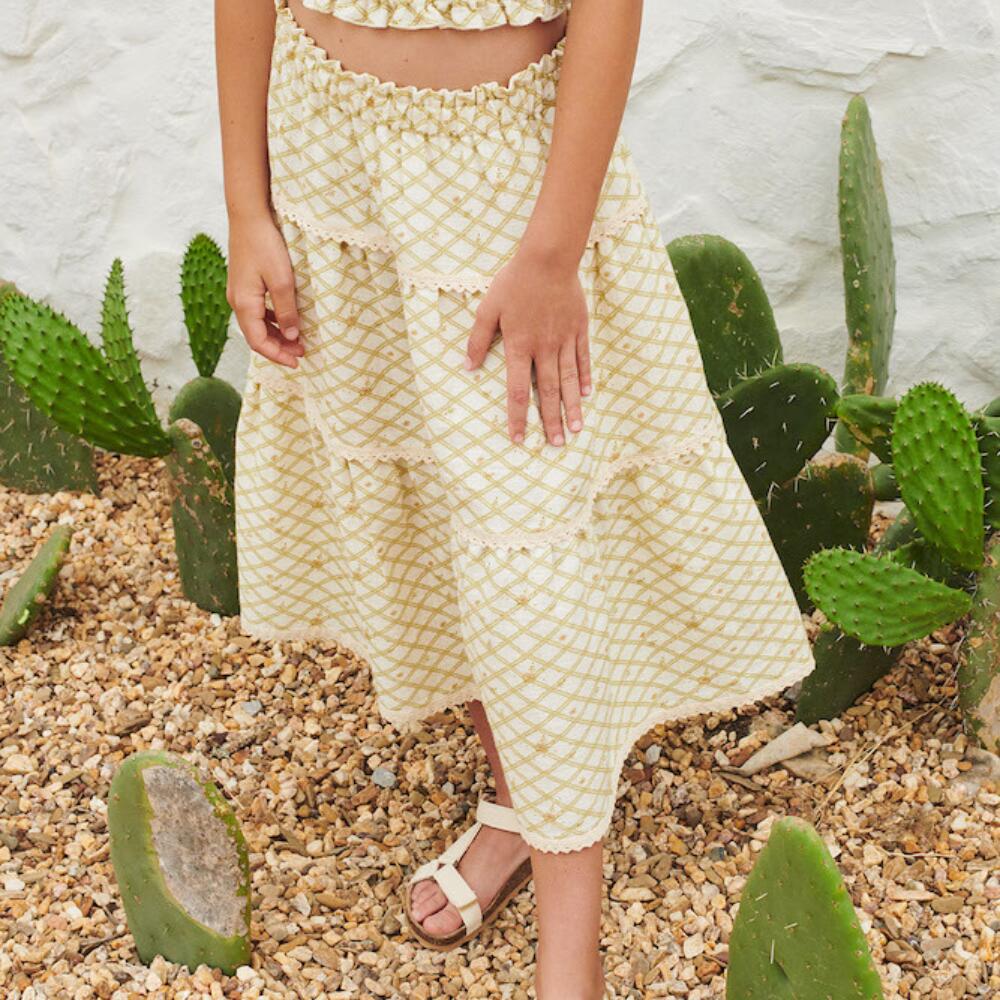 新品＊【タイニーコットンズ】 DOVES SKIRT スカート 6Y 新品＊【タイニーコットンズ】 DOVES SKIRT スカート 6Y - メルカリ