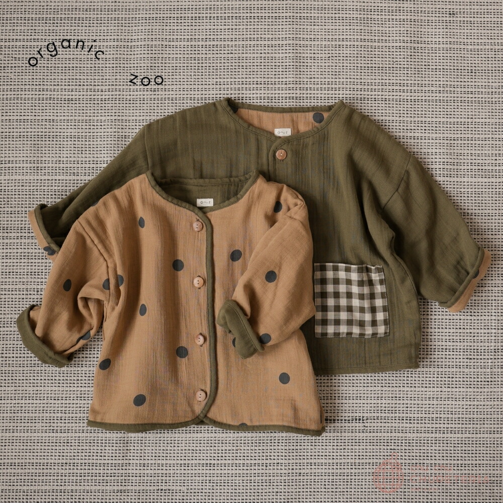 organic zoo 2-3y ストライプ　セットアップ　ライトブルー 100% Organic Baby Tops & Sweatshirts ~ Unisex ~ Organic Zoo
