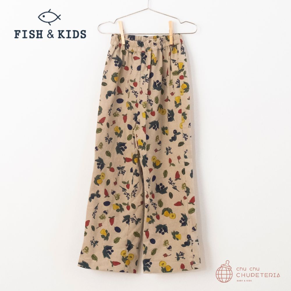 【Fish & Kids】FARM PANTS / フィッシュアンドキッズ フィッシュ&キッズ パンツ ワイド レトロ 25AW 子供服 こども服 キッズ|chu chu CHUPETERIA