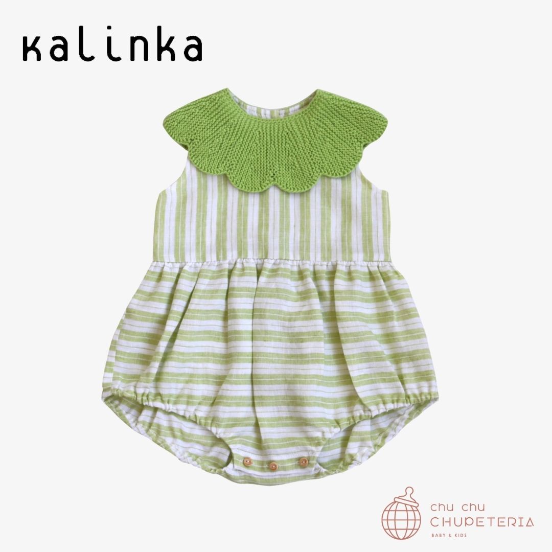 ロンパース・カバーオール Kalinka kids Sidra Romper 18-24m 楽天市場】【kalinka】Celine Romper - Latte - / カリンカ 25SS