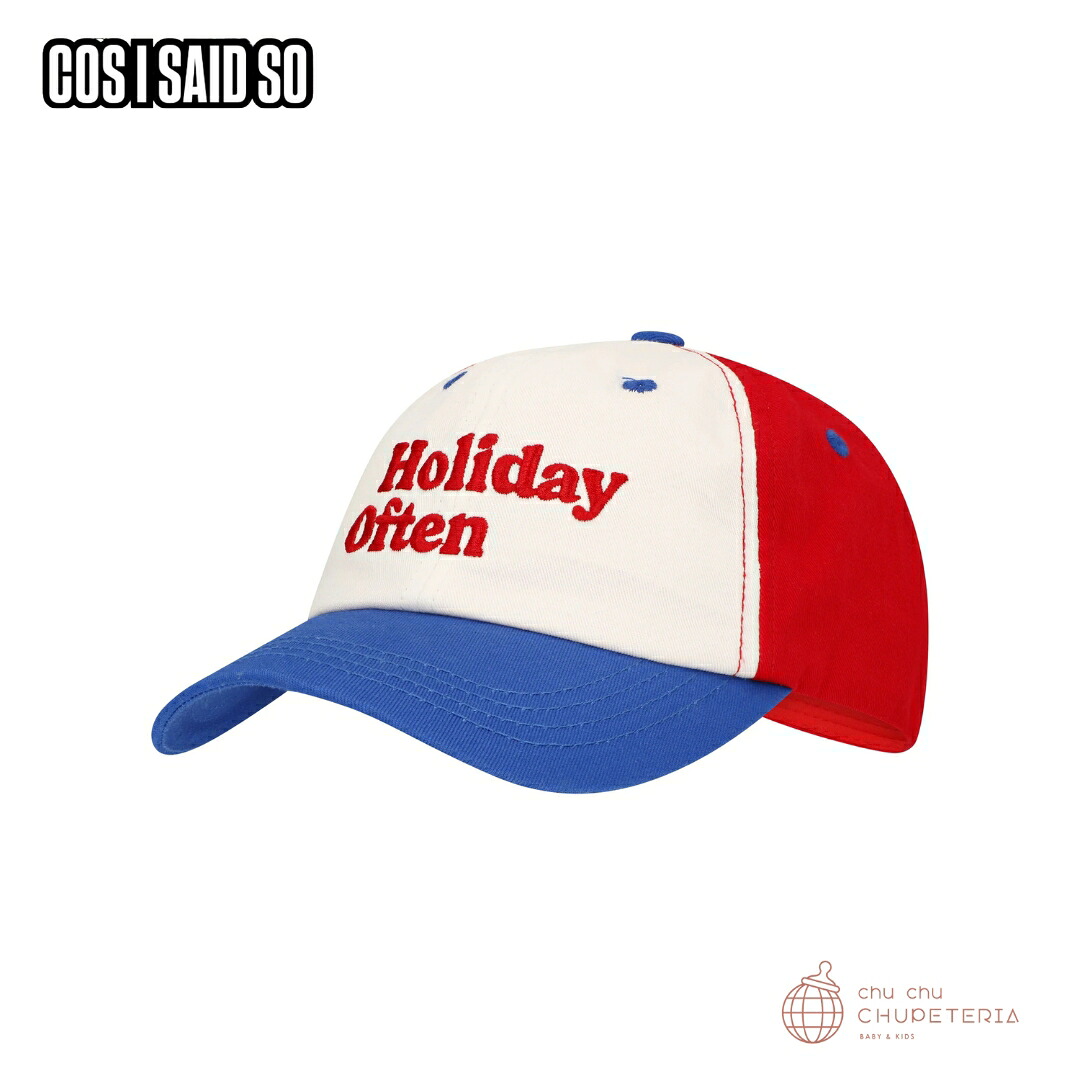 【COS I SAID SO】HOLIDAY OFTEN CAP　/　25SS　コズアイセッドソー　キャップ　帽子　男の子　女の子　ロゴ