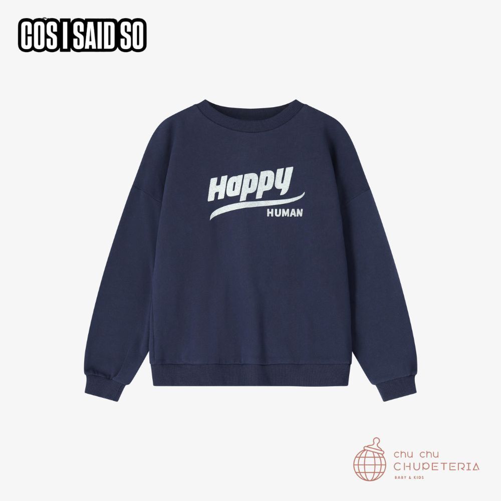 【COS I SAID SO】SWEATER / maritime - HAPPY HUMAN (25AW)