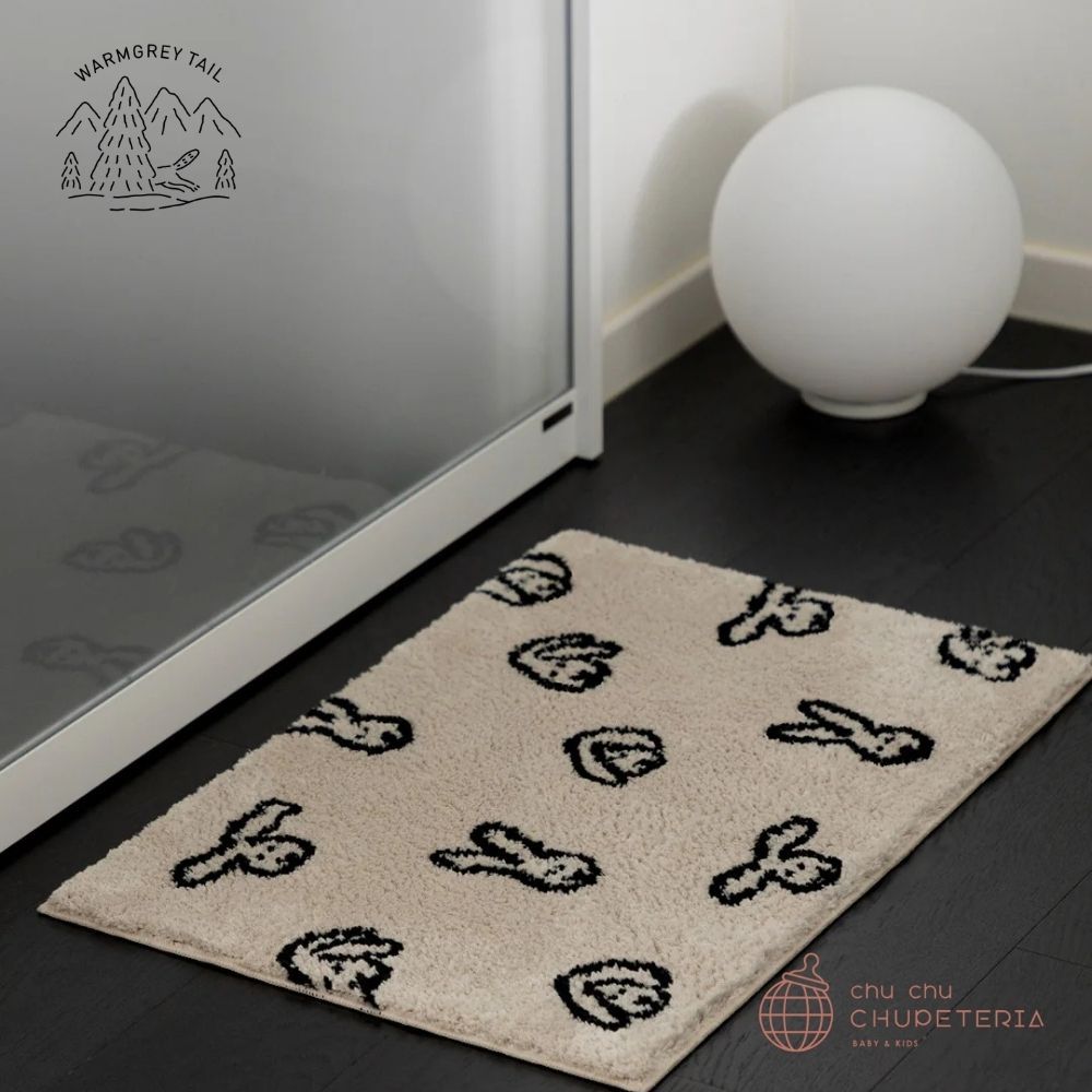 ラグ・カーペット WARMGREY TAIL BUNNY BUNNY DOORMAT 997353384180075835.jpg
