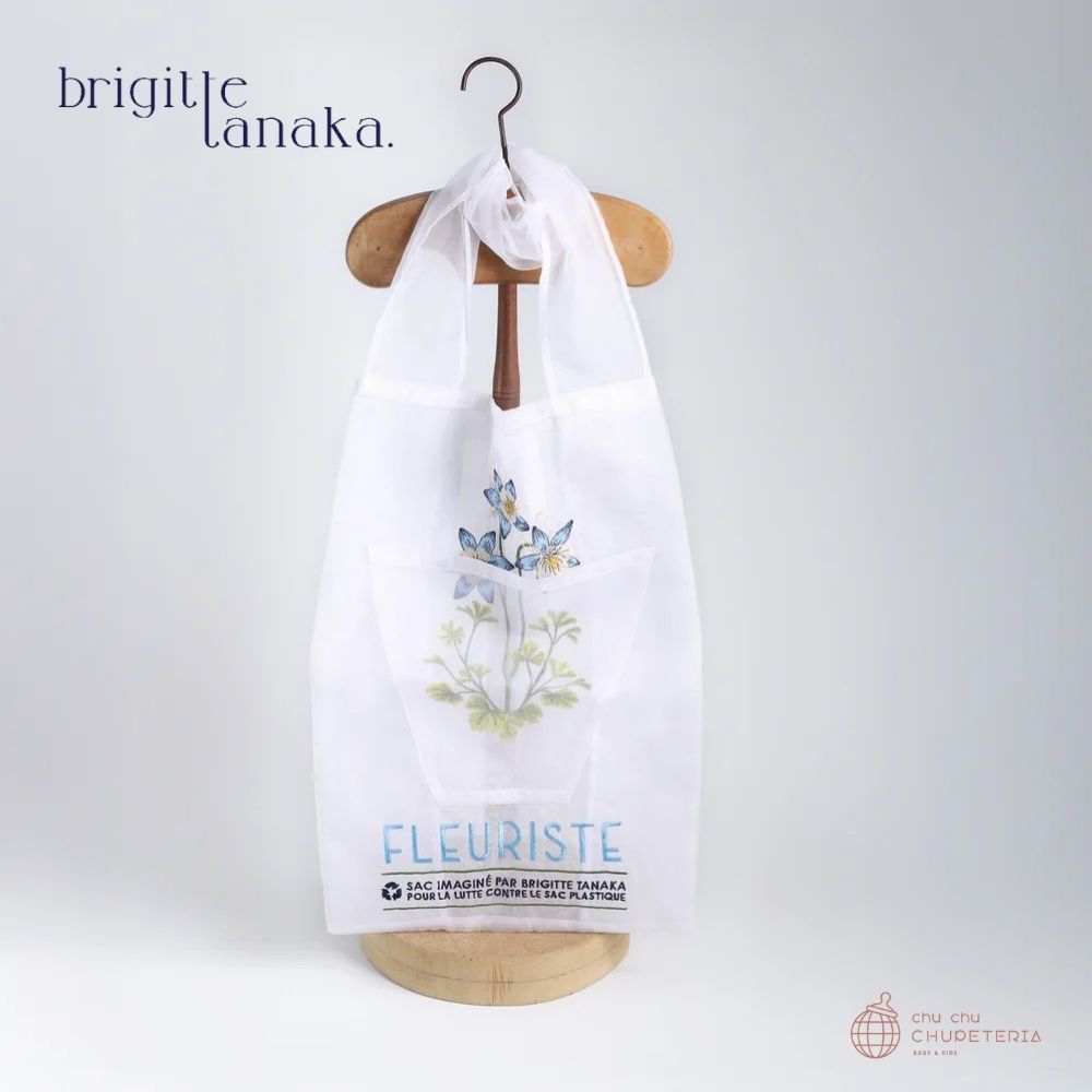 【Brigitte Tanaka】Sac Fleuriste Aquilegia / ブリジットタナカ オーガンディー 御徒面子 差し上げ物 エコ御徒面子 ブリジット タナカ