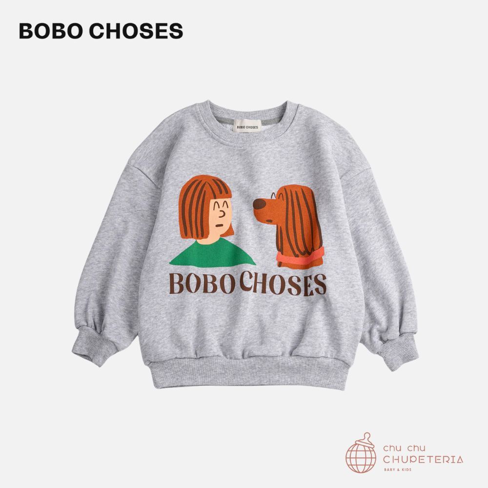 【BOBO CHOSES】 Friends In A Pickle sweatshirt (26SS)