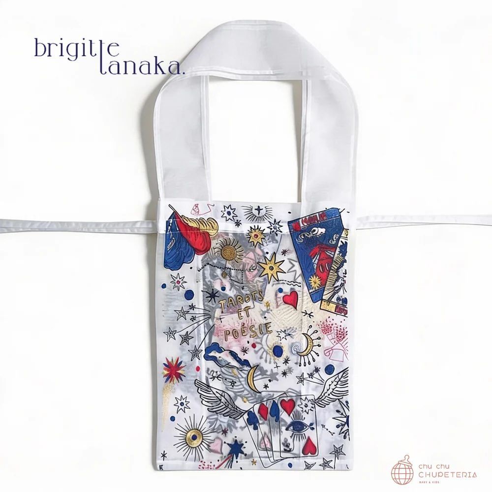 《貨物輸送無料》【Brigitte Tanaka】MOULIN ROUGE\u0026reg;- BLANC TAROT - SAC DIVINATION RUBAN SIMPLE (LIMITED EDITION)/ブリジット・タナカ 置き目品 御徒面子 バッグ-レディースバッグ-バッグ・小物・ブランド雑貨