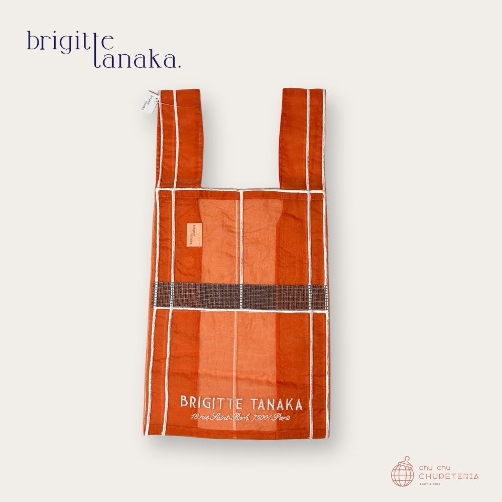 【Brigitte Tanaka】Tennis Bag / ブリジット タナカ オーガンディー 御徒面子 差し上げ物 エコ御徒面子 合切袋