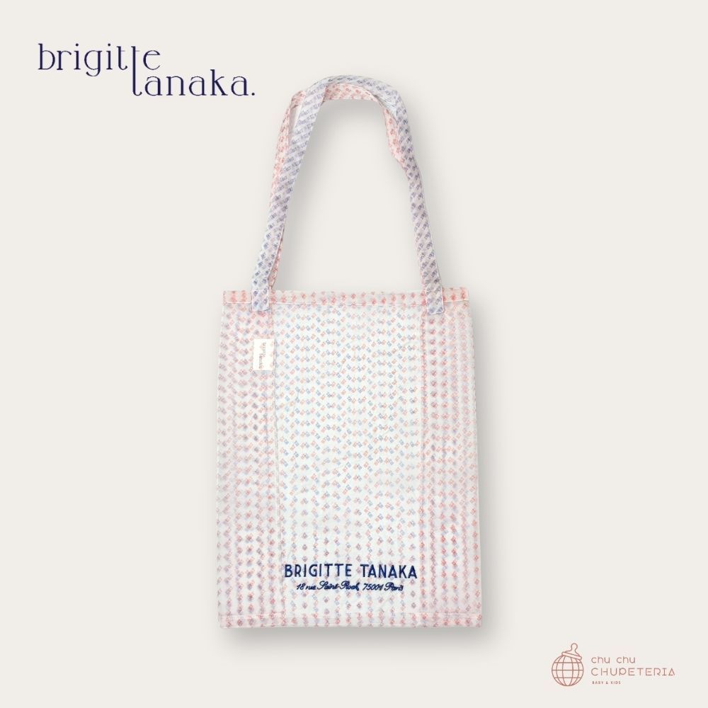 【Brigitte Tanaka】Mini BT Logo Bag / ブリジット タナカ オーガンディー 御徒面子 差し上げ物 エコ御徒面子 合切袋