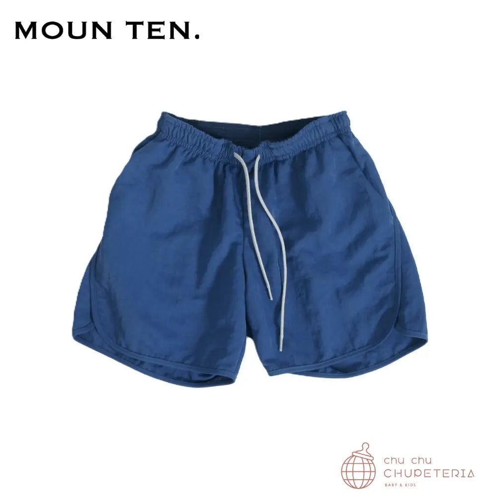 【MOUN TEN.】semi dull board shorts - royal blue   / 牟礼  赤ちゃん服 80 90 100 110 120 130 キッズ お坊っちゃん もの言う花 差し上げ物 生まれ落ちる日 差し上げ物