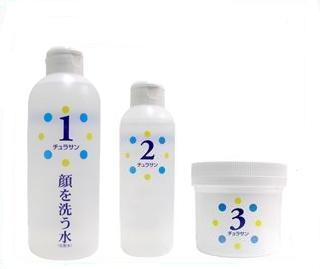 顔を洗う水 おはじめ チュラサン 3品セット