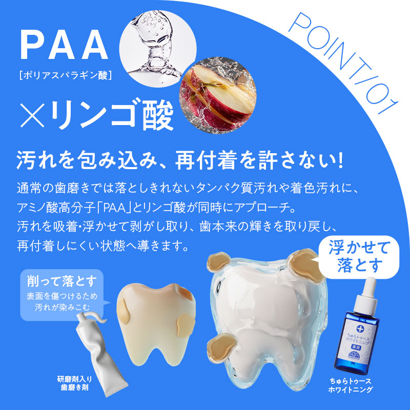 ちゅらトゥースホワイトニング 30g 1個 ワンタフトブラシ付き 【公式