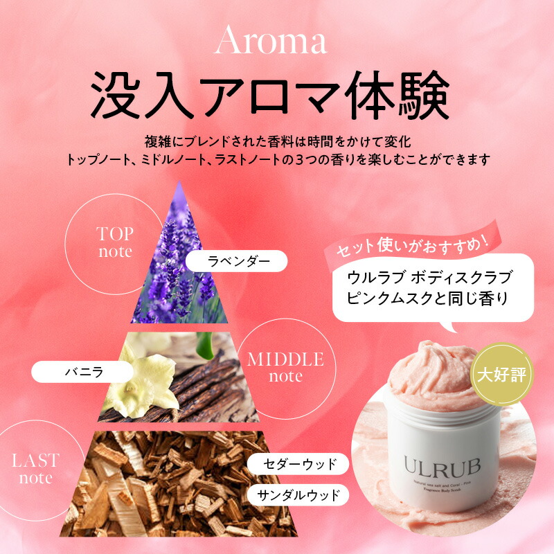 ULRUB ウルラブ バスパウダー 400g 【公式】 入浴剤 香水バスソルト