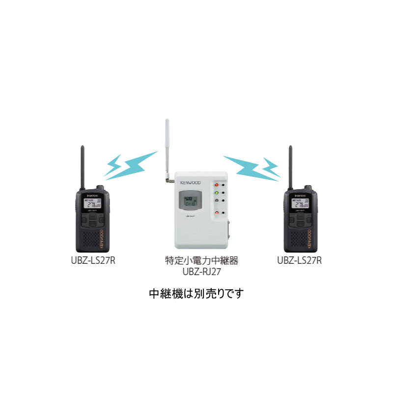 新作超激得 トランシーバー UBZ-RJ27 ケンウッド 特定小電力