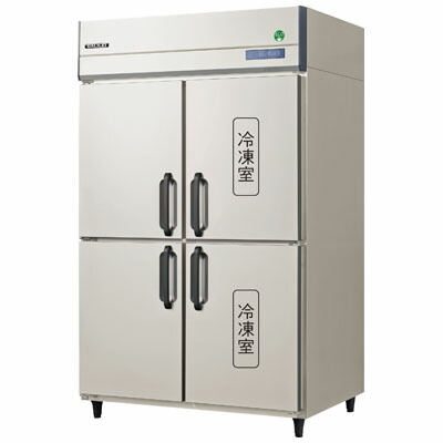 GRD-122PX1 フクシマガリレイ 業務用冷凍冷蔵庫 ノンフロンインバーター制御タテ型冷凍冷蔵庫 冷蔵2室冷凍2室