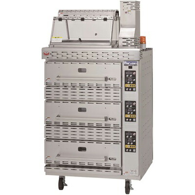 MEIO-3 マルゼン 電気芋焼器 据置タイプ 3段式