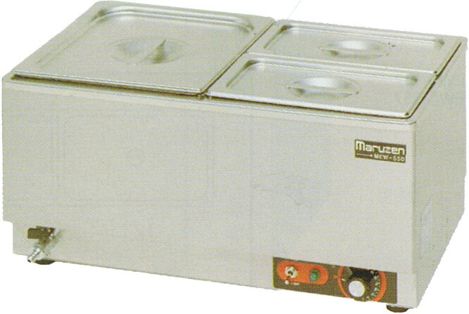 楽天市場】MEW-350F マルゼン 電気卓上ウォーマー フードウォーマー