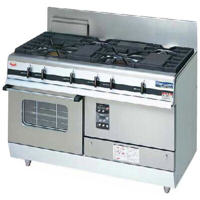 楽天市場】MGRX-126F マルゼン 業務用 ガスレンジ パワークック