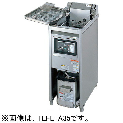 楽天市場】TEFL-A105W タニコー 電気フライヤー 二槽タイプ : 厨房センター