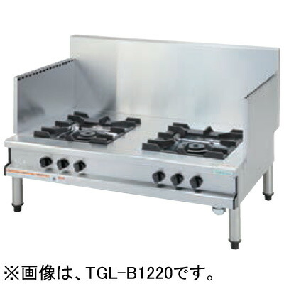 TGL-B1320AF タニコー ガスローレンジ 吸いもの範囲 圧電点火遣りかた
