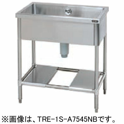 TRE-1S-A945NB タニコー 一槽シンク バックガードなし W900×D450×H850mm